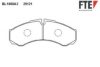 FTE BL1868A2 Brake Pad Set, disc brake